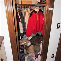Contents of gentlemens closet~clothes & much more