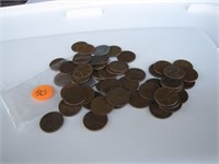 Lot of 50 Unsearched Wheat Pennies