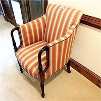 Hancock & Moore upholstered arm chair
