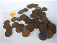 Lot of 50 Unsearched Wheat Pennies