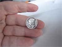 1941 Mercury Head Dime 90% Silver