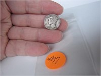 1942D Mercury Head Dime 90% Silver Coin