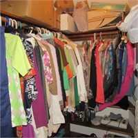 Clothes+ lot~contents of closet & clothes on floor