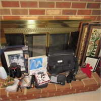 Assorted Lot w/Goose, Video Accessories, Frames +