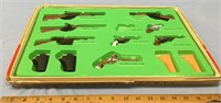 Precision miniatures of historic famous weapons, a