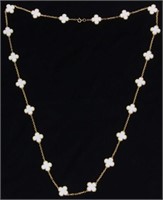 Van Cleef & Arpels 18k Alhambra Necklace