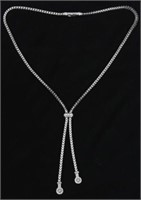 18K White Gold DiModolo Designer Necklace