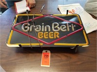 Grain Belt Neon Sign