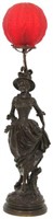 G. Obiols Bronze Tiffany & Co. Lamp