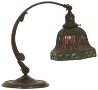 Handel Sunset Palm Overlay Desk Lamp