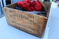 DuPont High Explosives Box & Contents