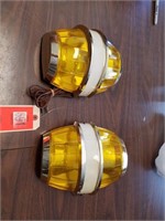 Pair of Beer Barrel Lights