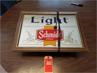 Schmidt Light Mirror Lighted Sign