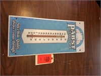 Pabst Blue Ribbon Beer Tin Thermometer