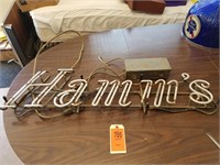 Hamm's Neon Sign