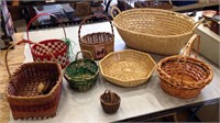 Group of Woven Baskets