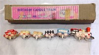 Vintage Birthday Candle Train with box