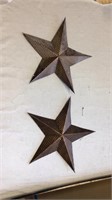 (2) Ornamental Stars