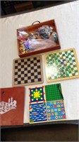Deluxe Game Set, Many games in one box checkers,