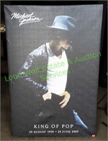 Michael Jackson, King of Pop Poster
