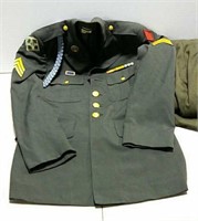 Military tunic & trench coat