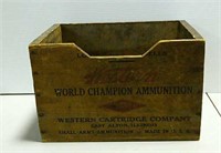 Wooden ammo box