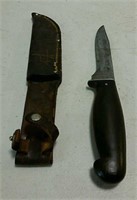 Case Knife w/leather sheath