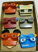 Box of 6 viewmasters