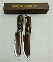 Cutco sportsman hunting knife set