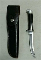 Buck knife with sheath