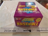 1991 Score Basebal Cards