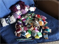 Large Lot of Colored Embroidery Thread