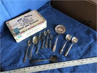 Old Cigar Box With Sweet, Little Spoons