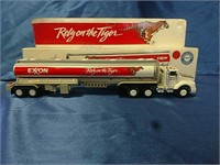Exxon rely on the tiger fuel tanker and semi