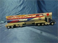 Clark Gas fuel tanker and semi
