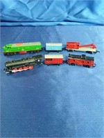 Old small toy trains