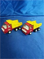Tonka red dump trucks