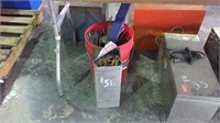 Five gallon bucket of welding rods