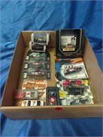 Flat of assorted race cars