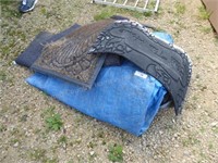 Lot of tarps & mats