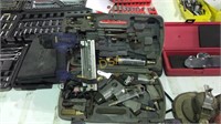 Air nailer and Air tool kit in case