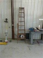 Old wood ladder