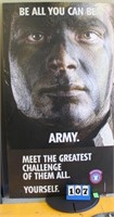 (2) Army Recruiting Signs on Foam Board