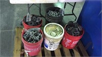 5 - 5 gallon bucket's of assorted bolts