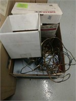 Box of miscellaneous electrical