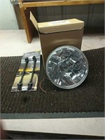Drag specialties 7 in h/l headlight with park