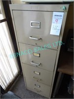 1X, 4 DR FILING CABINET