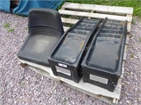 2 car ramps & lawn mower seat