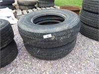 2 used 215/85-16 tires