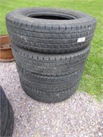 4 used 215/85-16 tires